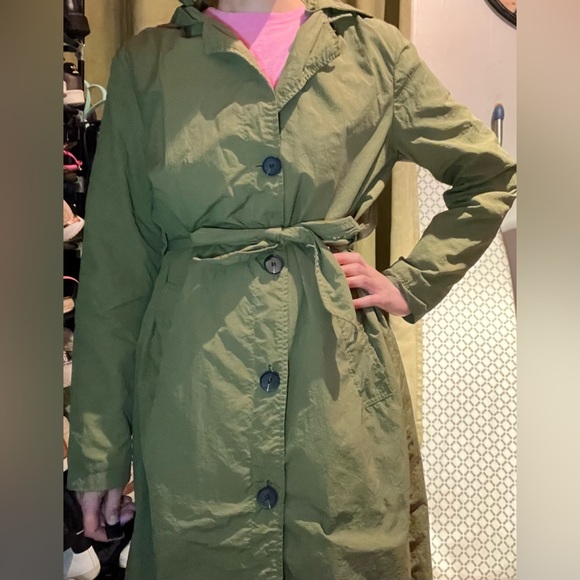 Khaki trench coat - Picture 6 of 9